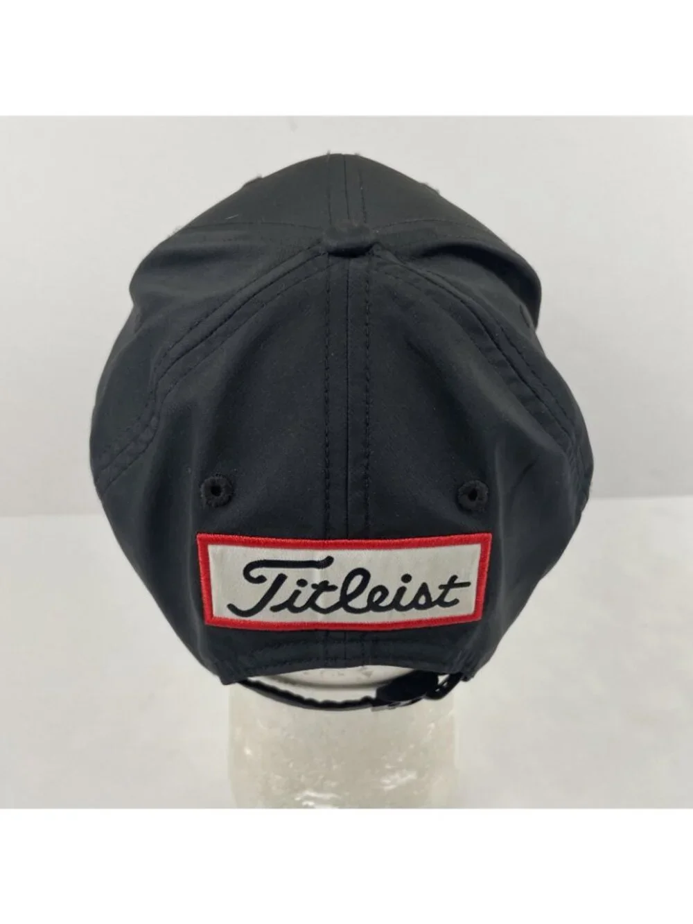 Titleist ProV1 FJ Golf Hat Strapback Tour Proformance Embroidered Black